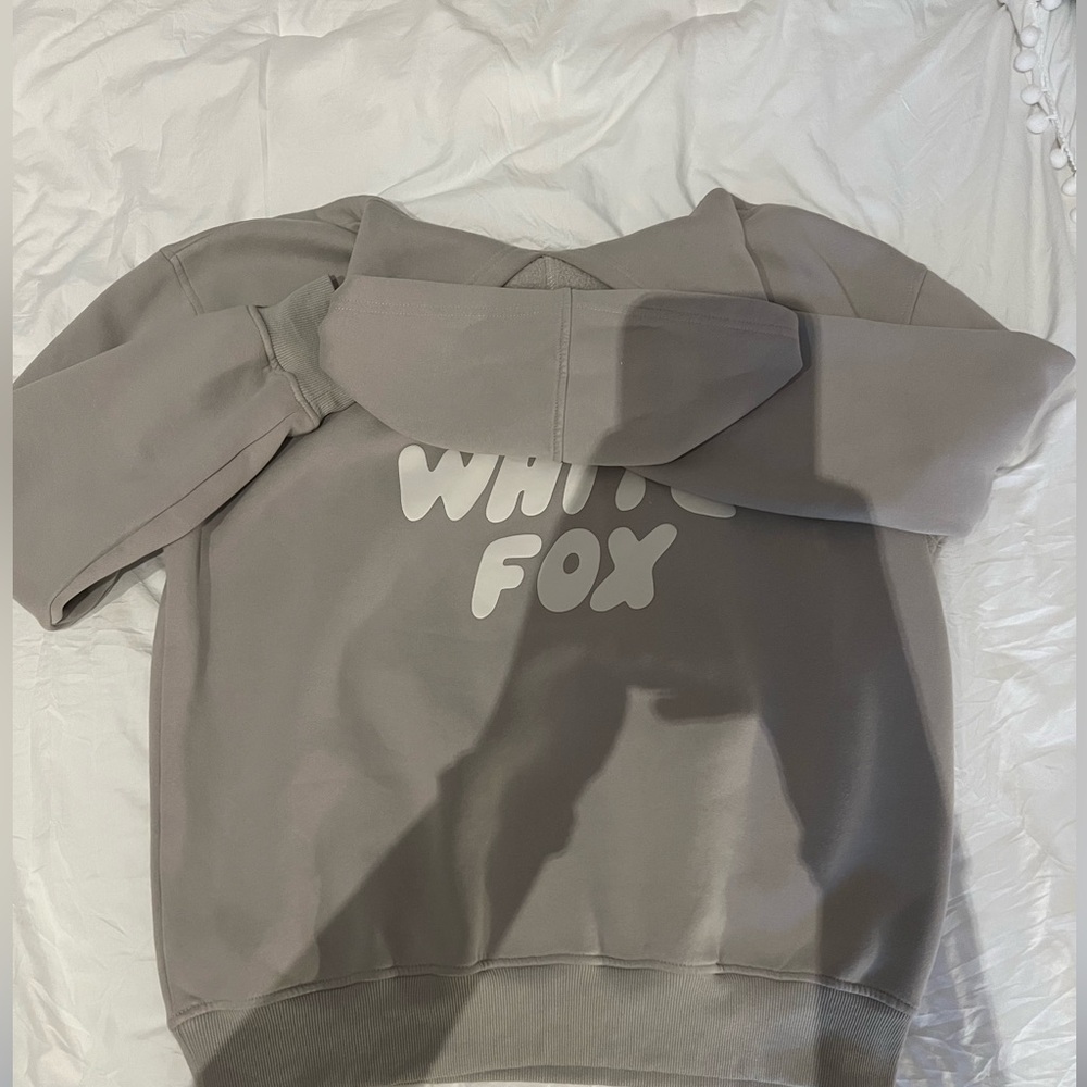 VOL 3 White Fox Hoodie
